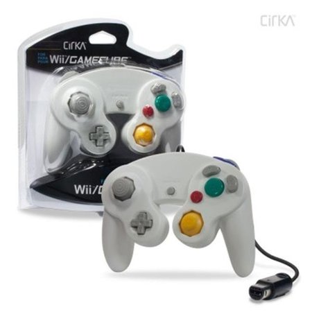 HYPERKIN Hyperkin M05819-WH Cirka WII & Gamecube Wired Controller - White M05819-WH